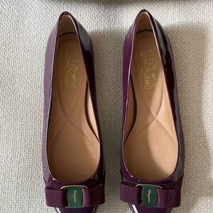 Salvatore Ferragamo Women's Purple Flats